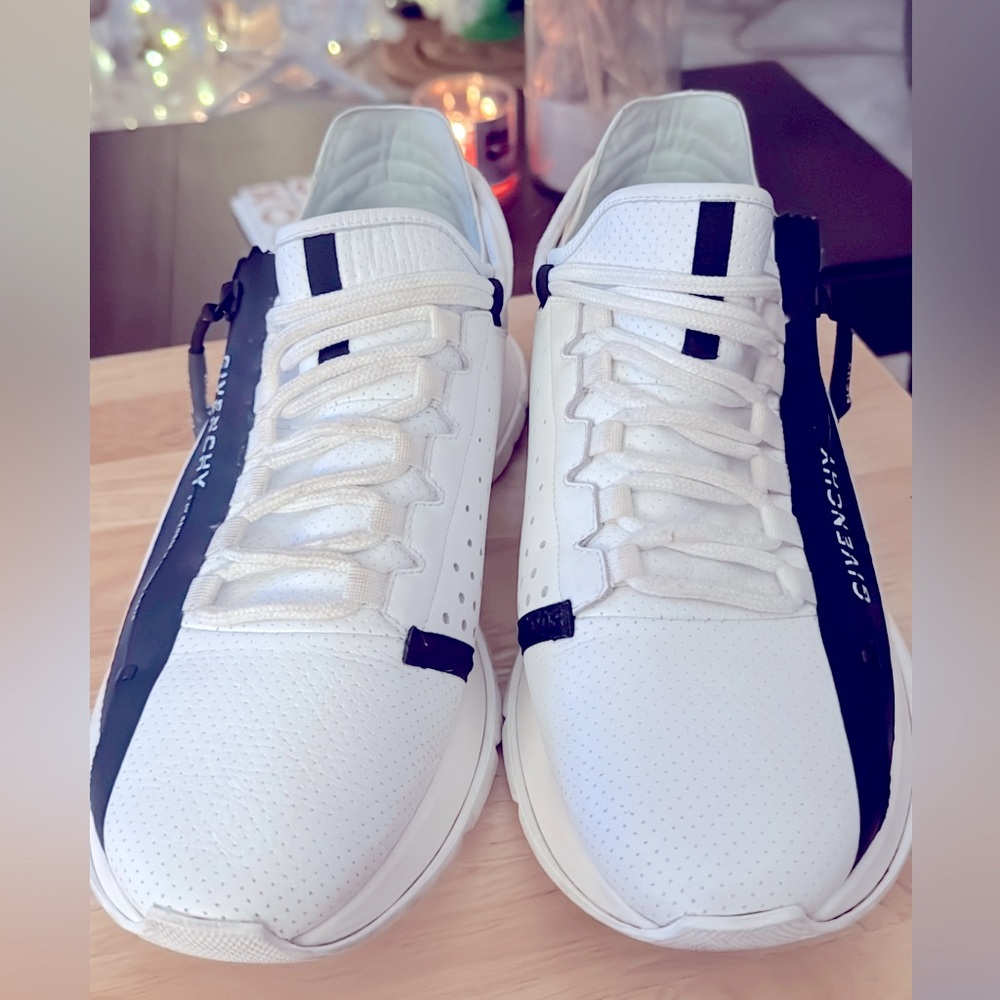 Givenchy Spectre Logo Zip Runner Sneakers Size 44 US 11